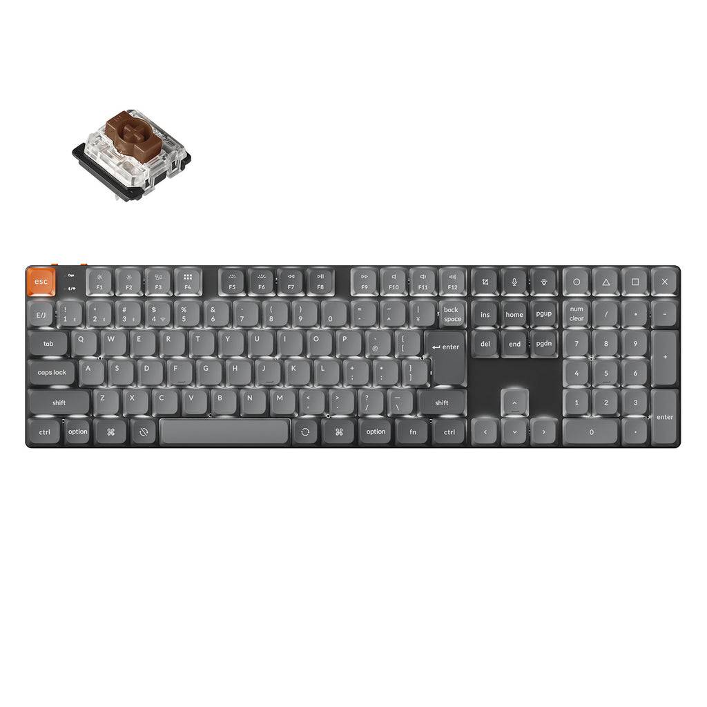 Keychron K5 Max QMK/VIA ワイヤレス カスタム メカニカルキーボード（JIS 配列）