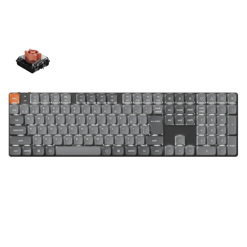 Keychron K5 Max QMK/VIA ワイヤレス カスタム メカニカルキーボード（JIS 配列）