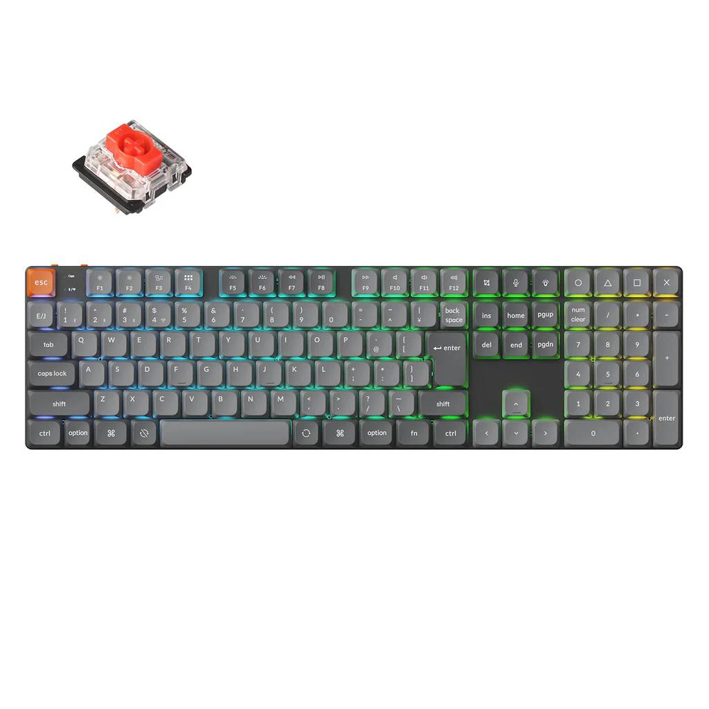Keychron K5 Max QMK/VIA ワイヤレス カスタム メカニカルキーボード（JIS 配列）