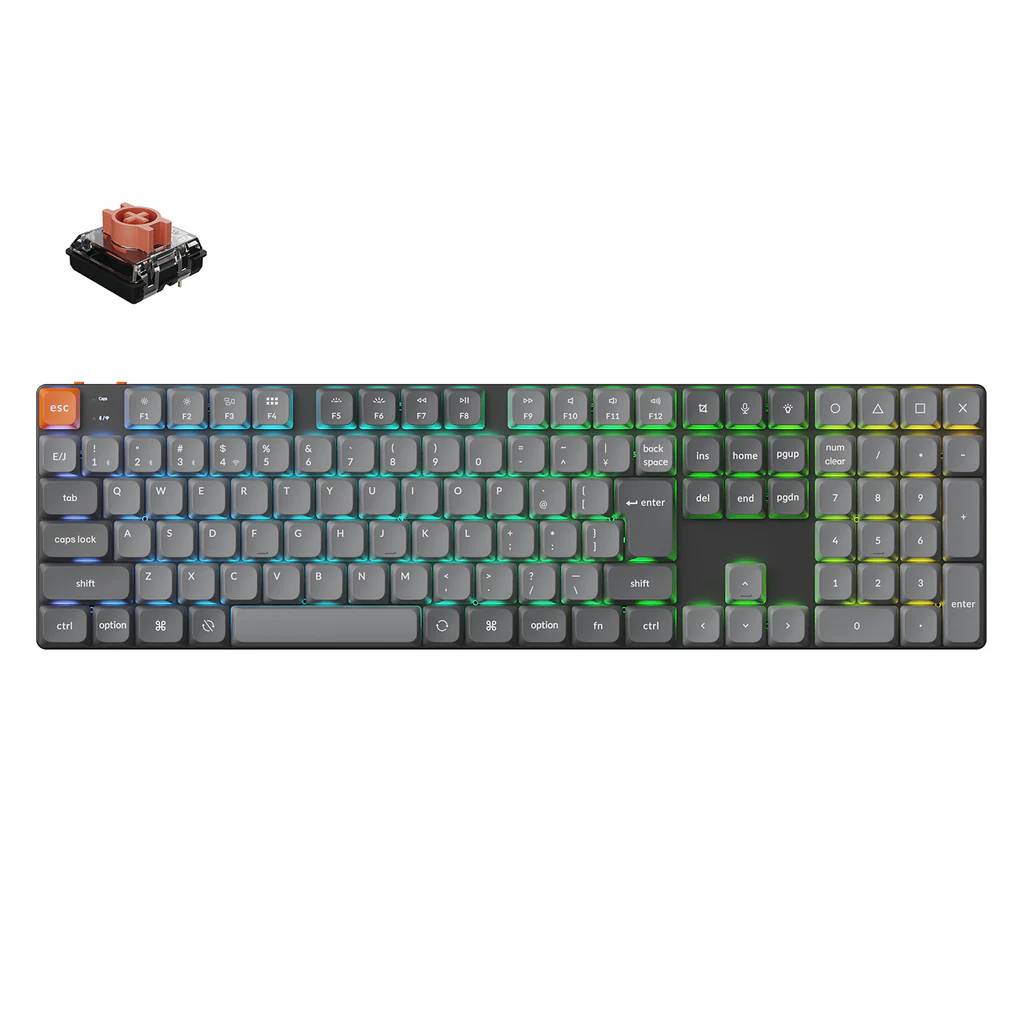 Keychron K5 Max QMK/VIA ワイヤレス カスタム メカニカルキーボード（JIS 配列）