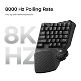 Keychron C0 HE 有線 左手デバイス 磁気スイッチ ゲーミングキーボード
