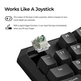 Keychron C0 HE 有線 左手デバイス 磁気スイッチ ゲーミングキーボード