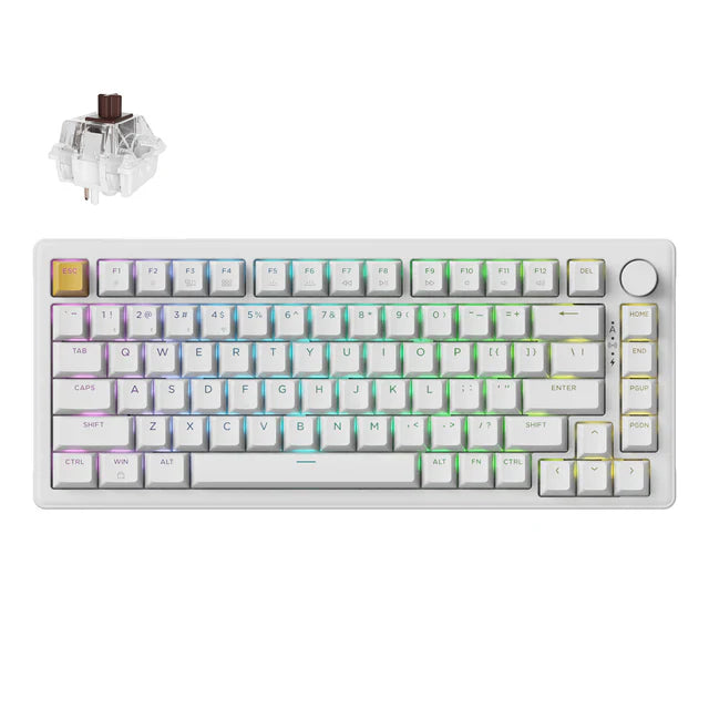 Keychron J2 QMK ワイヤレス メカニカルキーボード