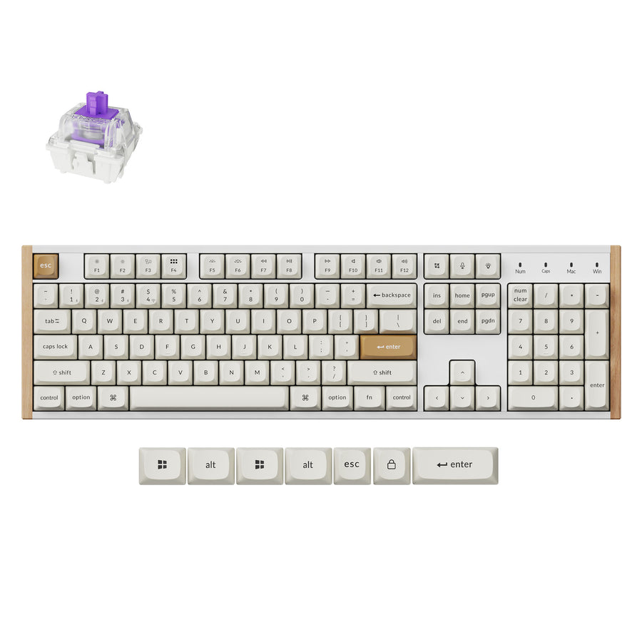 Keychron K10 HE 無線磁気スイッチカスタムキーボード