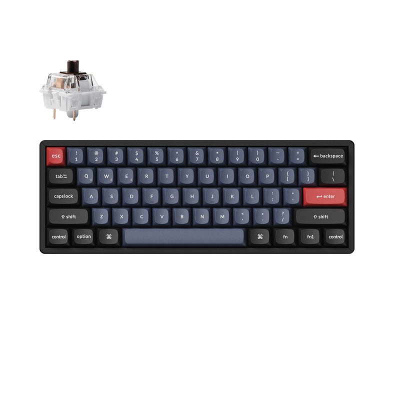 Keychron K12 Pro QMK/VIA ワイヤレスメカニカルキーボード（US ANSI 配列）