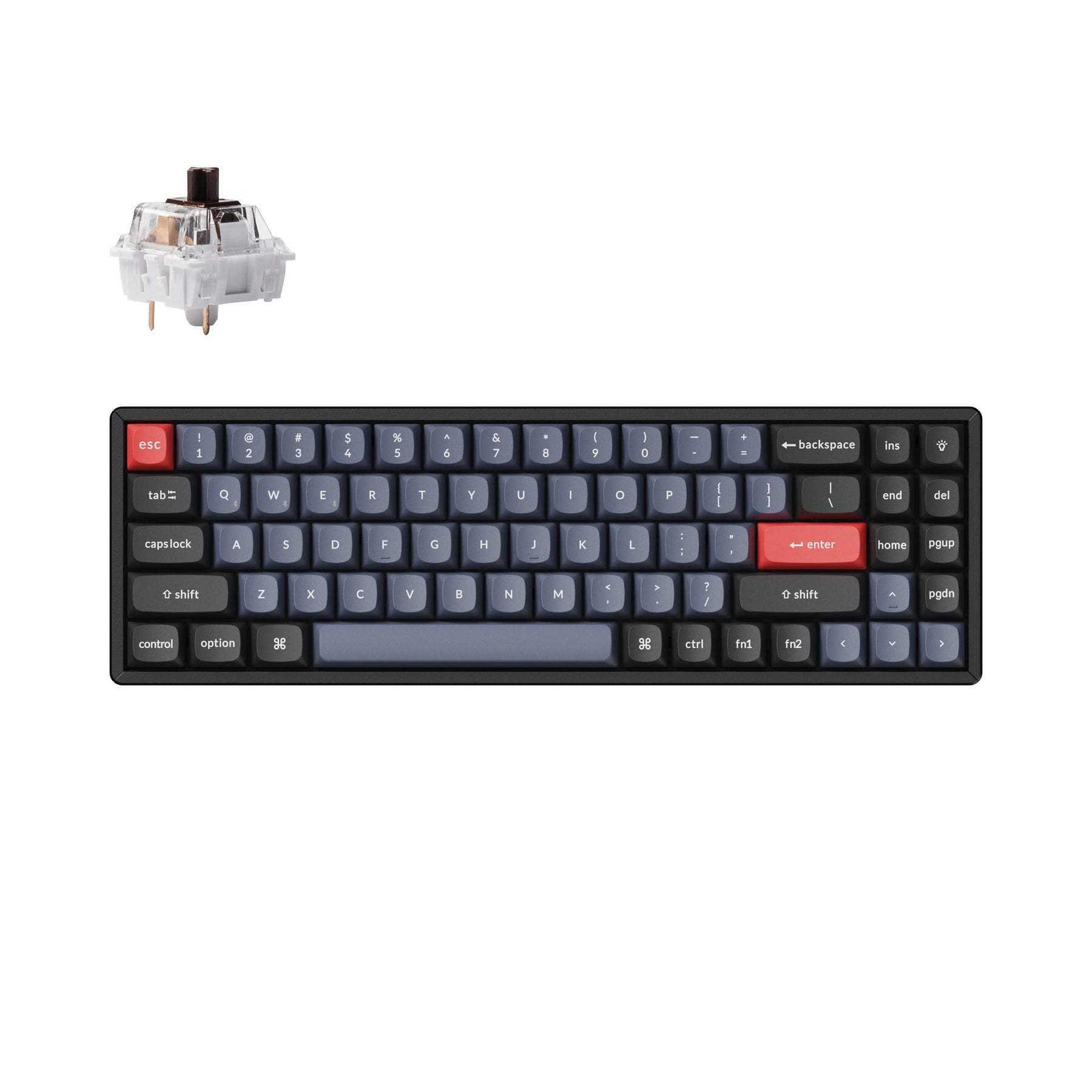 Keychron K14 Pro QMK/VIA ワイヤレスメカニカルキーボード（US ANSI 配列）