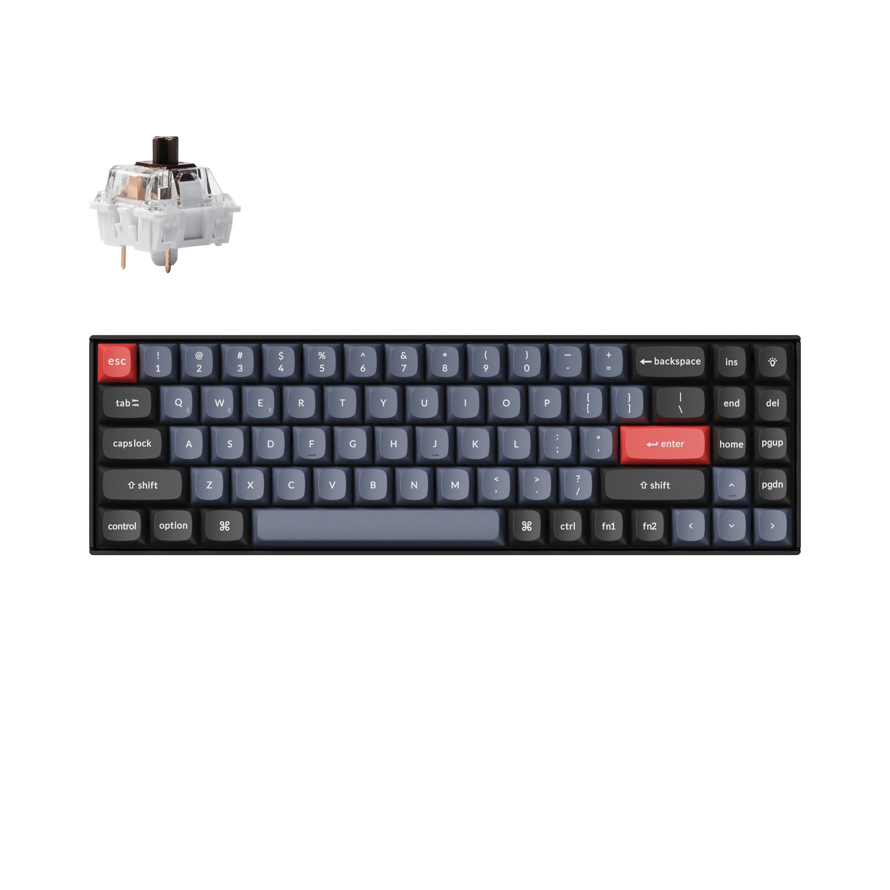 Keychron K14 Pro QMK/VIA ワイヤレスメカニカルキーボード（US ANSI 配列）