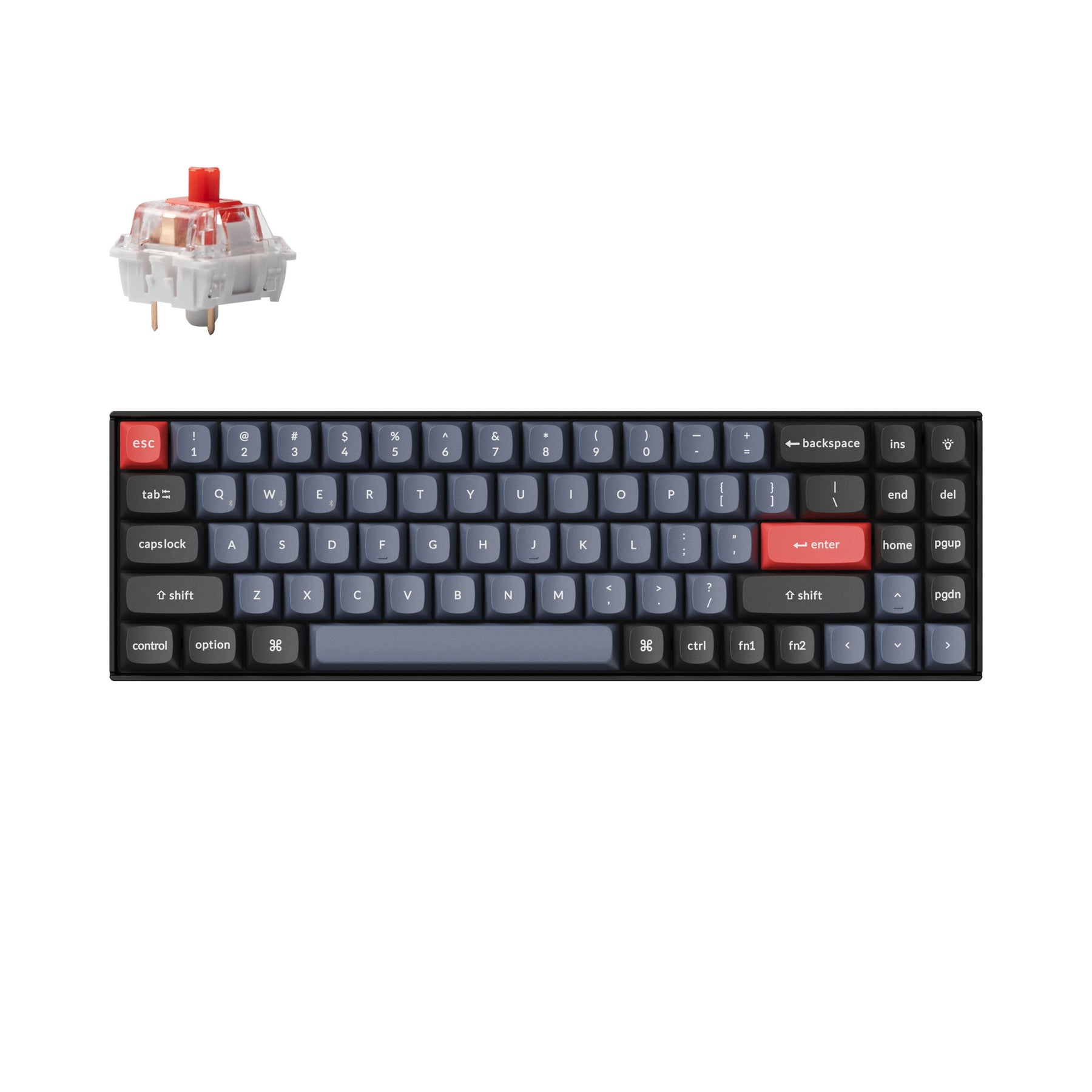 Keychron K14 Pro QMK/VIA ワイヤレスメカニカルキーボード（US ANSI 配列）