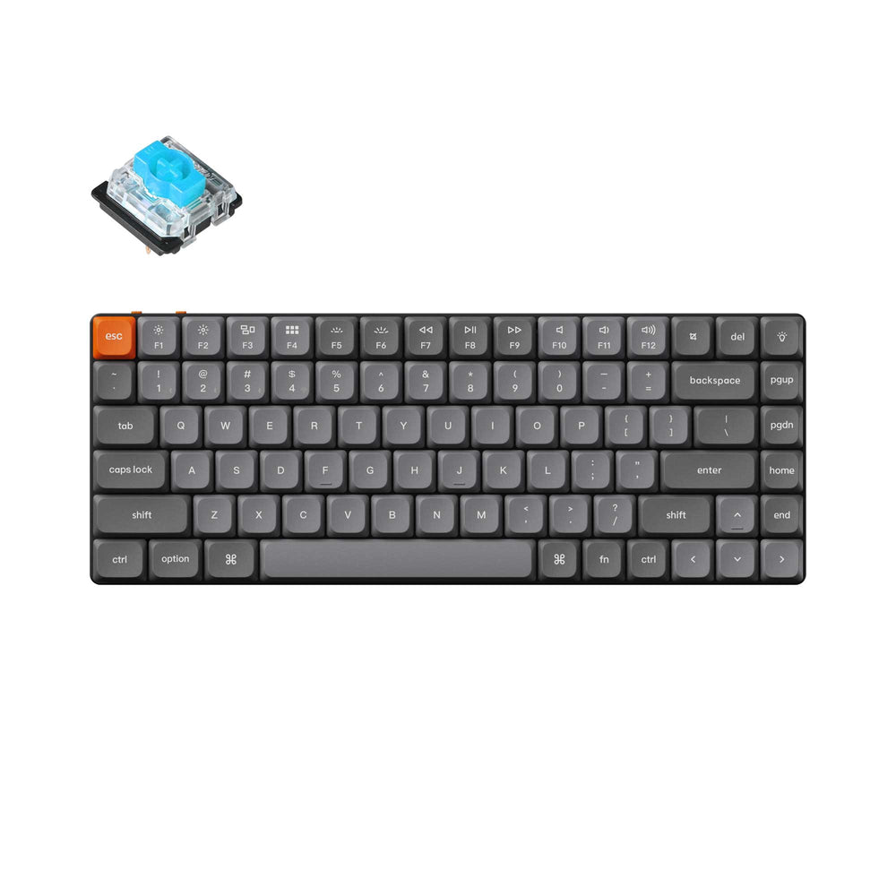 Keychron K3 Pro US/RGB/ホットスワップ茶軸＋トラベルポーチ - PC周辺機器