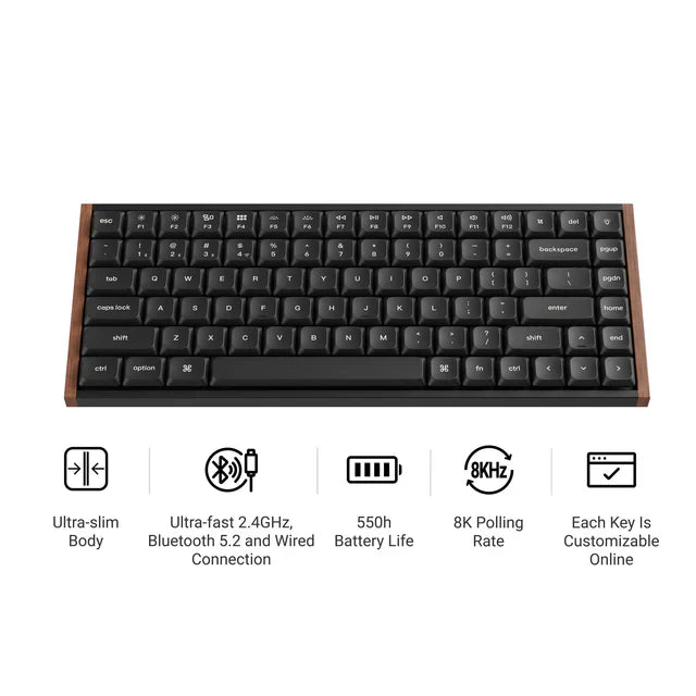 Keychron K3 Ultra 8K ワイヤレスカスタムメカニカルキーボード