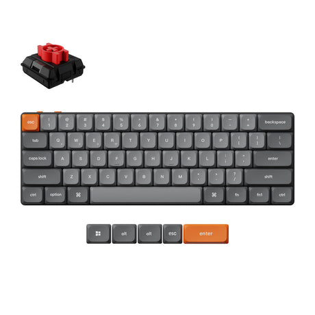 Keychron K9 Max QMK VIA  薄型ワイヤレスメカニカルキーボード｜US ANSI Keyboard