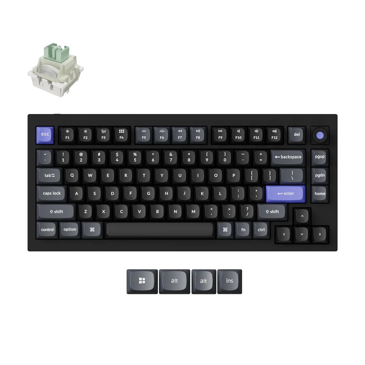 Keychron Q1 HE 8K 磁気スイッチキーボード
