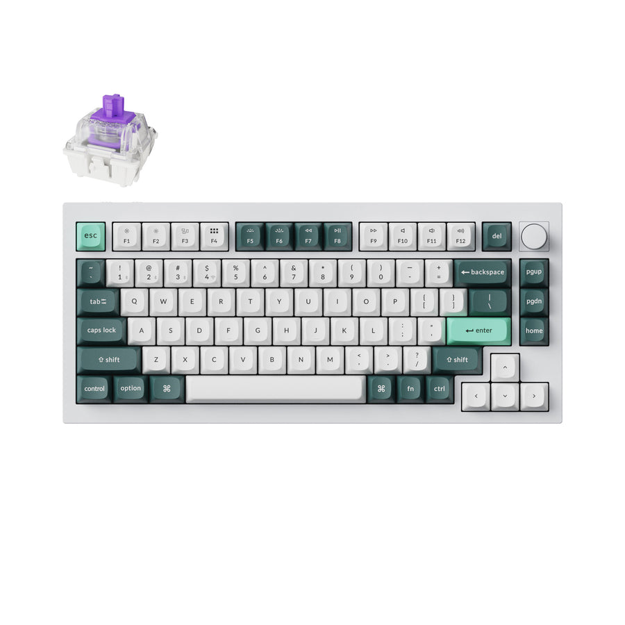 Keychron Q1 HE QMK ワイヤレス カスタム キーボード（US ANSI 配列 