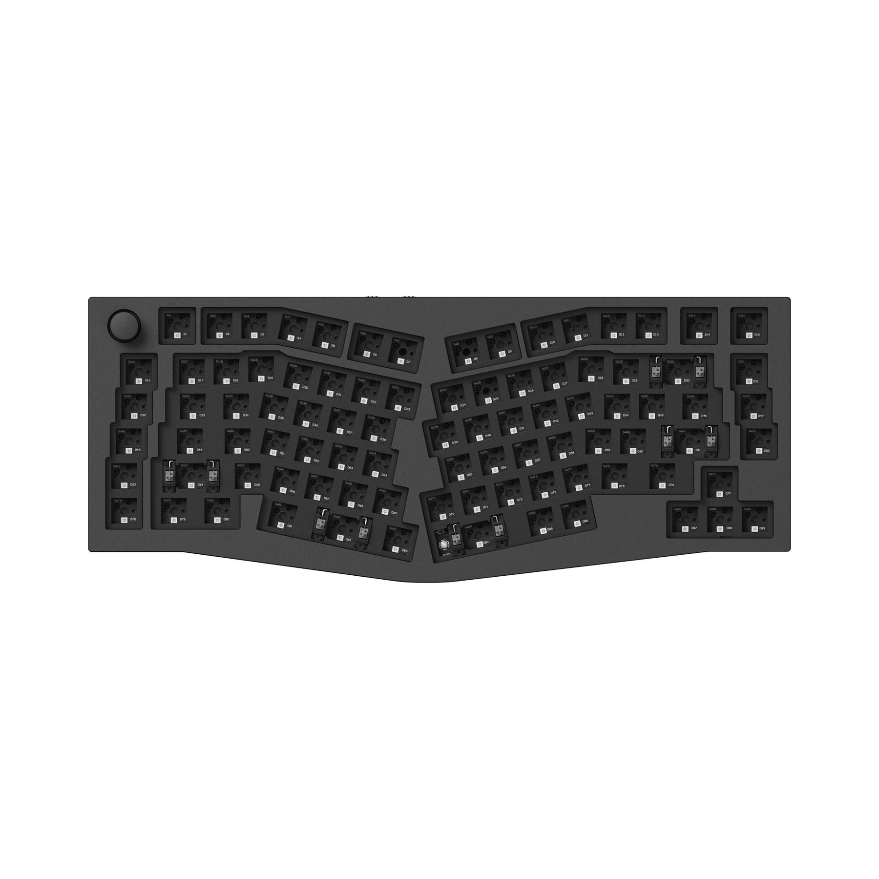 Keychron Q10 Pro (Alice レイアウト) QMK/VIA ワイヤレス カスタム メカニカル キーボード（US ANSI 配列）