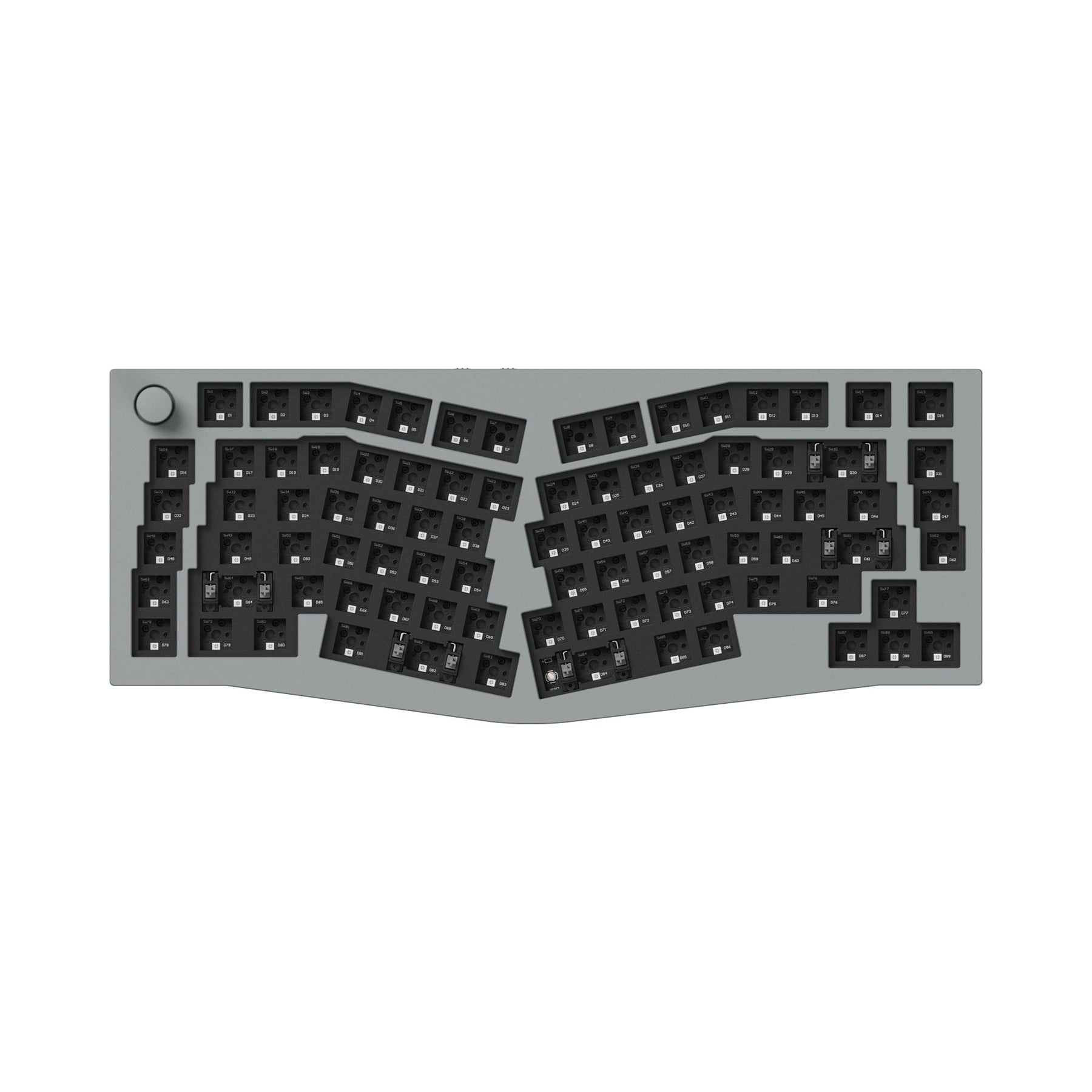 Keychron Q10 Pro (Alice レイアウト) QMK/VIA ワイヤレス カスタム メカニカル キーボード（US ANSI 配列）