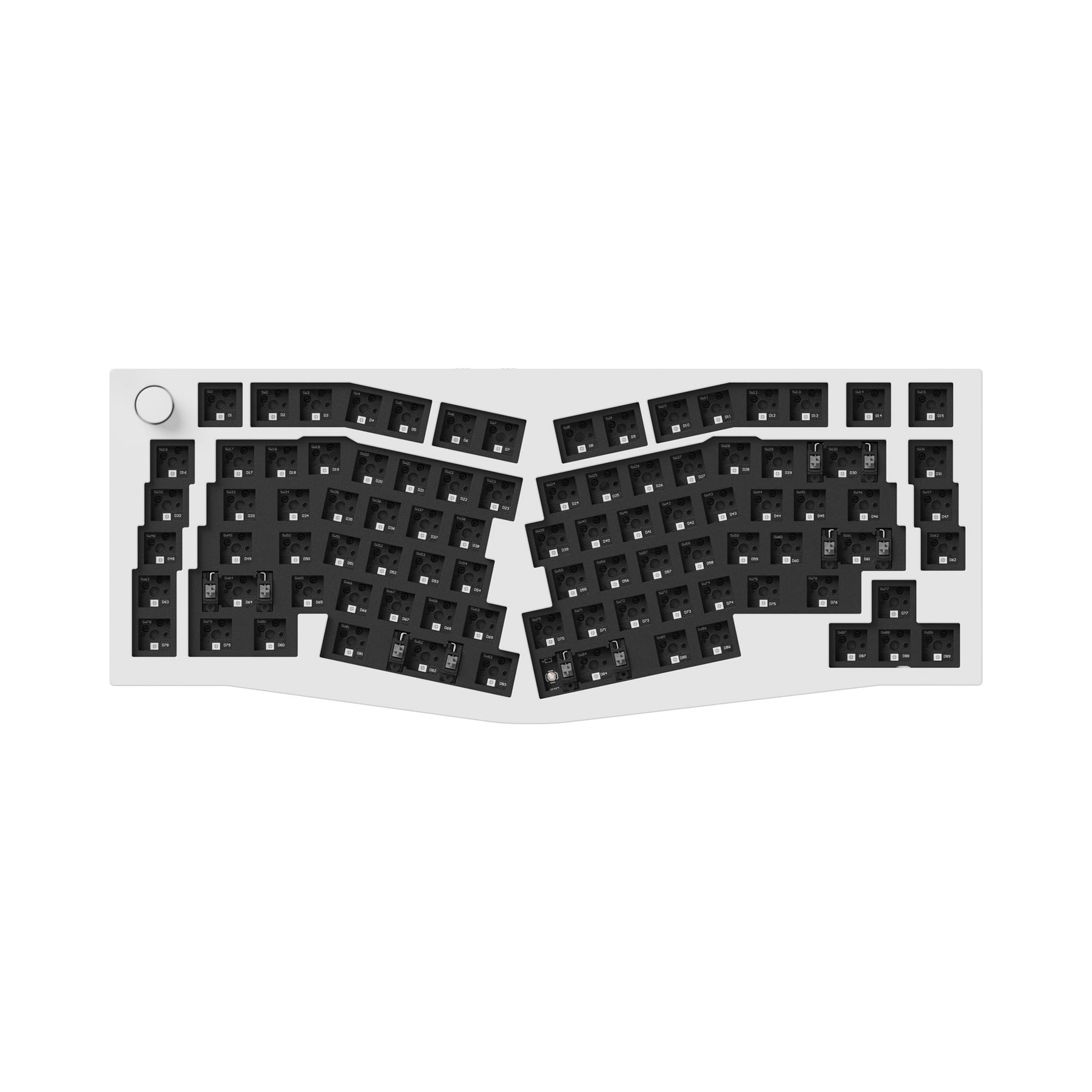Keychron Q10 Pro (Alice レイアウト) QMK/VIA ワイヤレス カスタム メカニカル キーボード（US ANSI 配列）