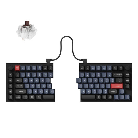 Keychron Q11 QMK カスタムメカニカルキーボード（US ANSI 配列）