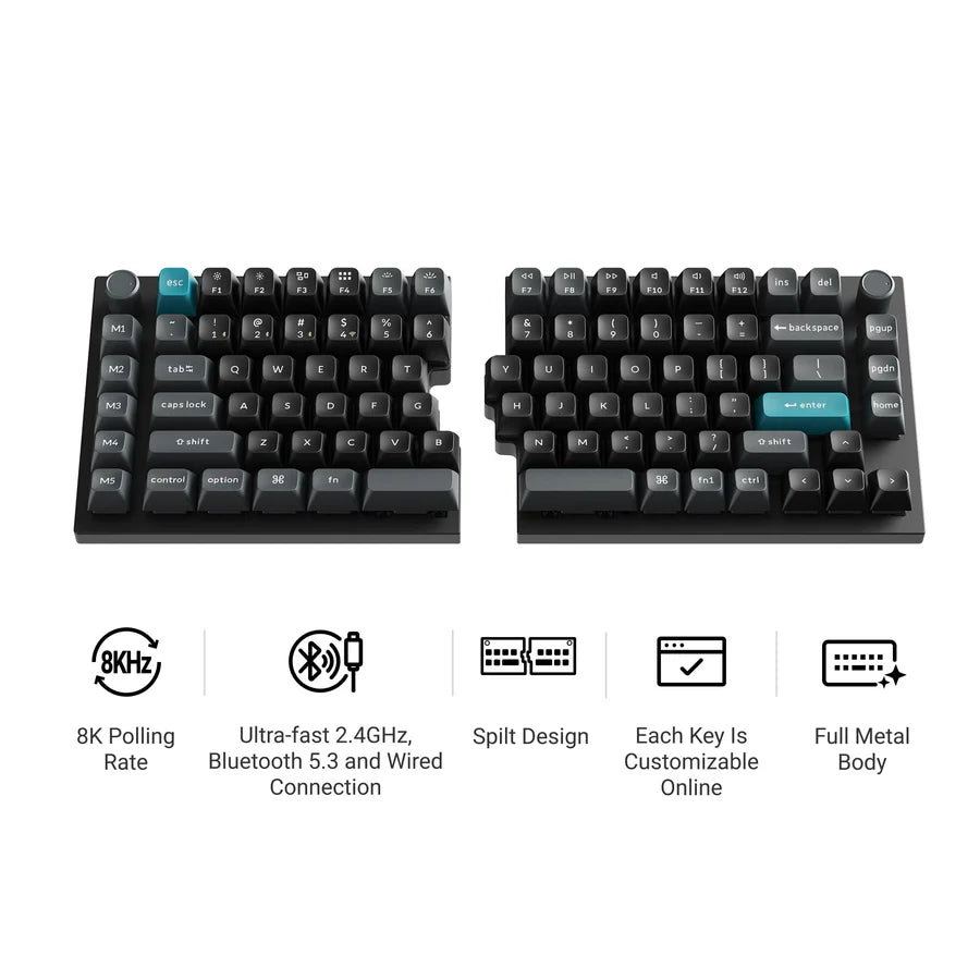 Keychron Q11 Ultra 8K  ワイヤレスカスタムメカニカルキーボード
