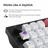 Keychron Q12 HE QMK ワイヤレスカスタムキーボード