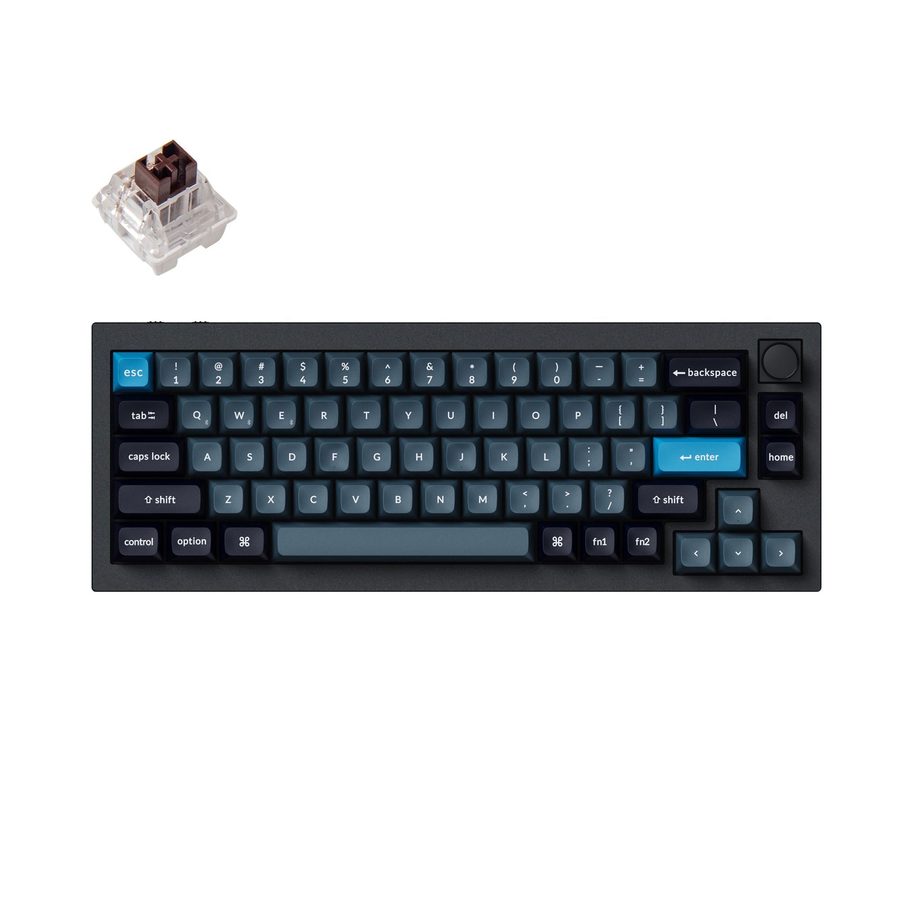 Keychron Q2 Pro QMK/VIA ワイヤレス カスタム メカニカルキーボード（US ANSI 配列）