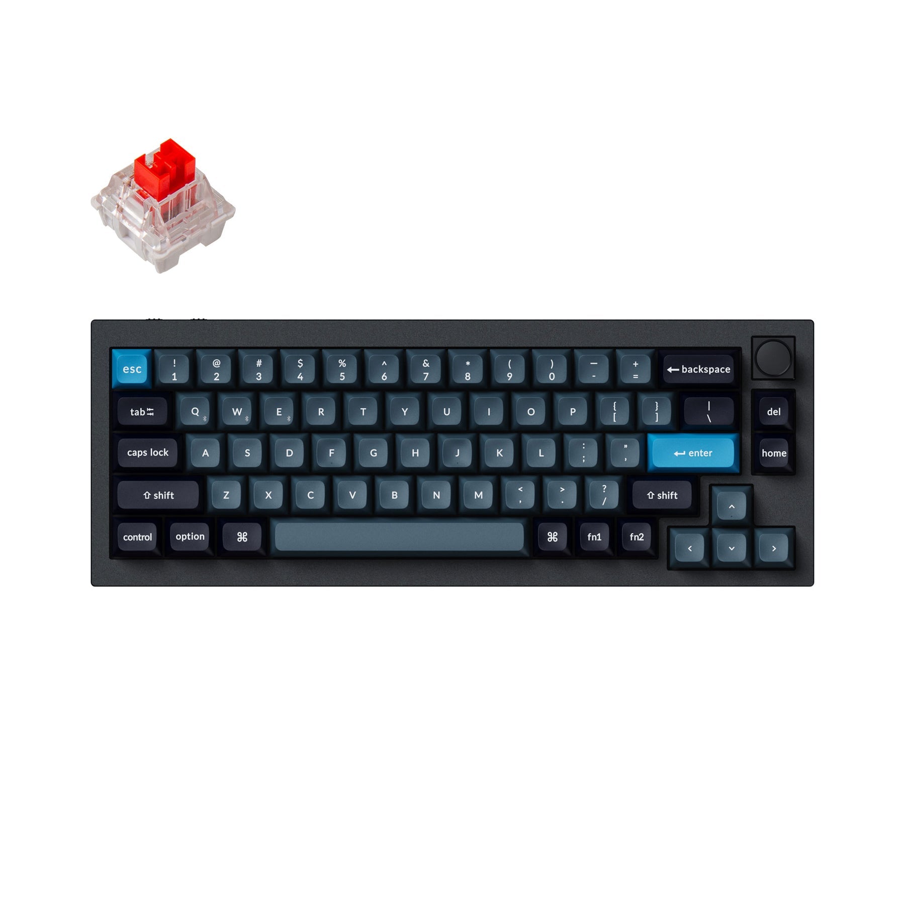 Keychron Q2 Pro QMK/VIA ワイヤレス カスタム メカニカルキーボード（US ANSI 配列）