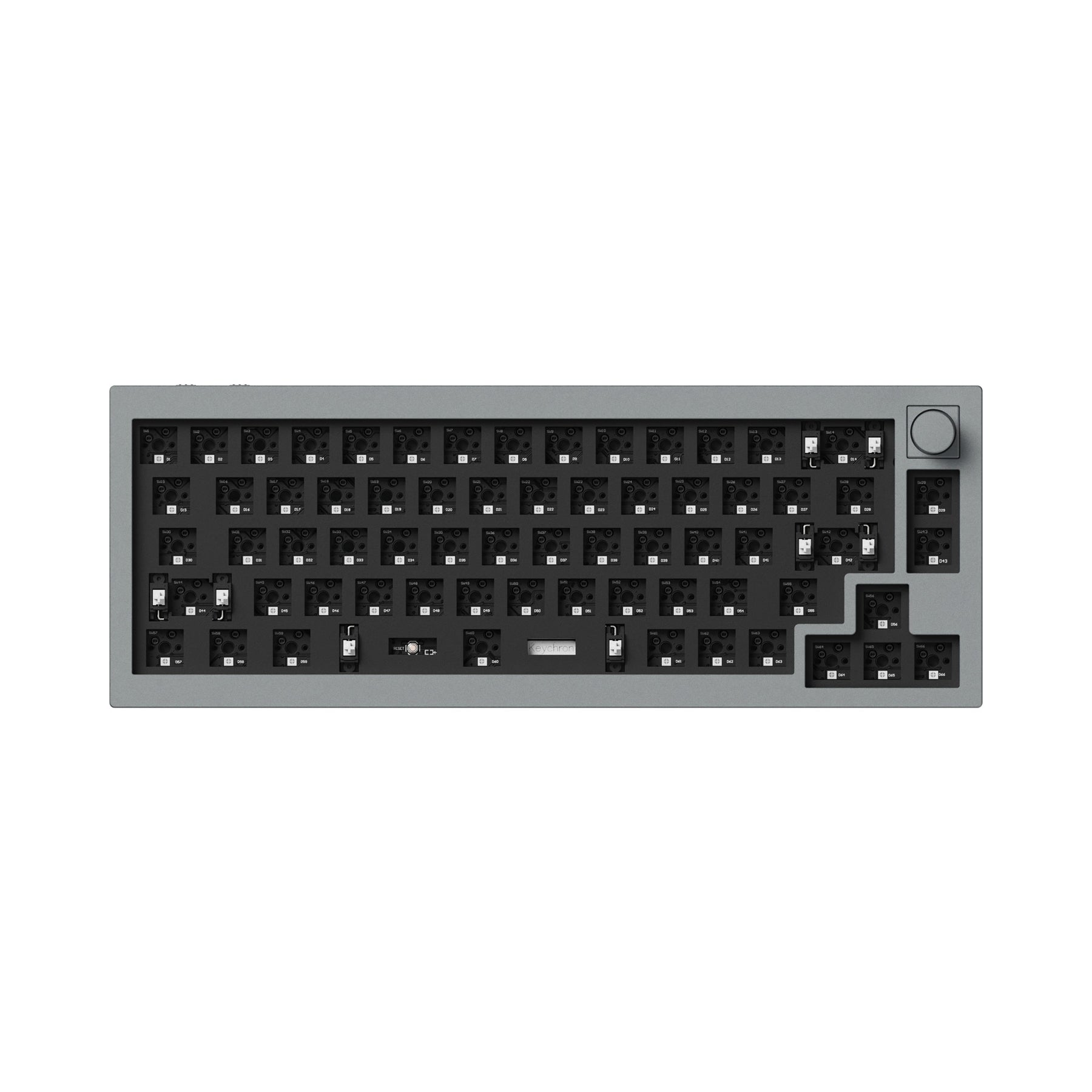 Keychron Q2 Pro QMK/VIA ワイヤレス カスタム メカニカルキーボード（US ANSI 配列）