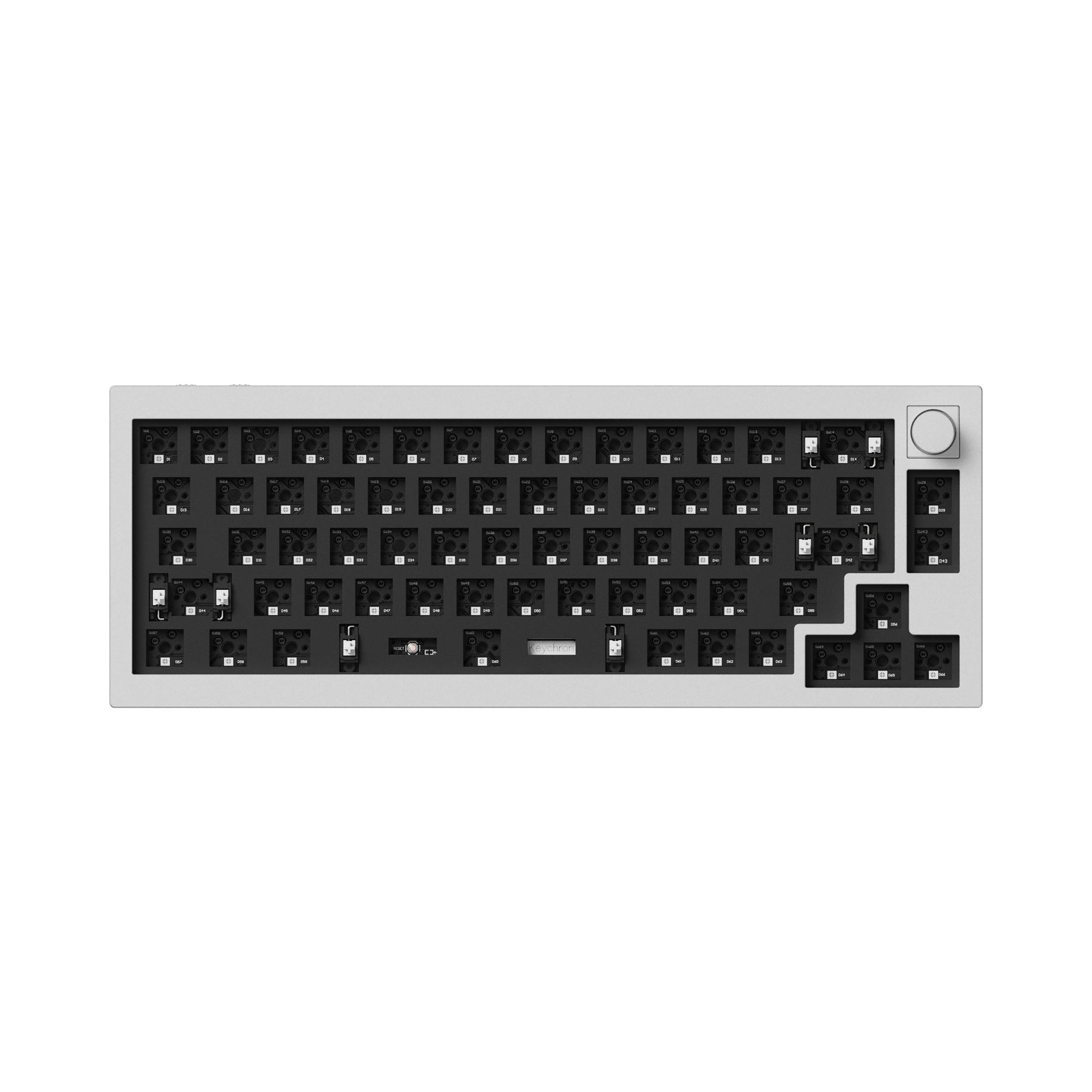 Keychron Q2 Pro QMK/VIA ワイヤレス カスタム メカニカルキーボード（US ANSI 配列）