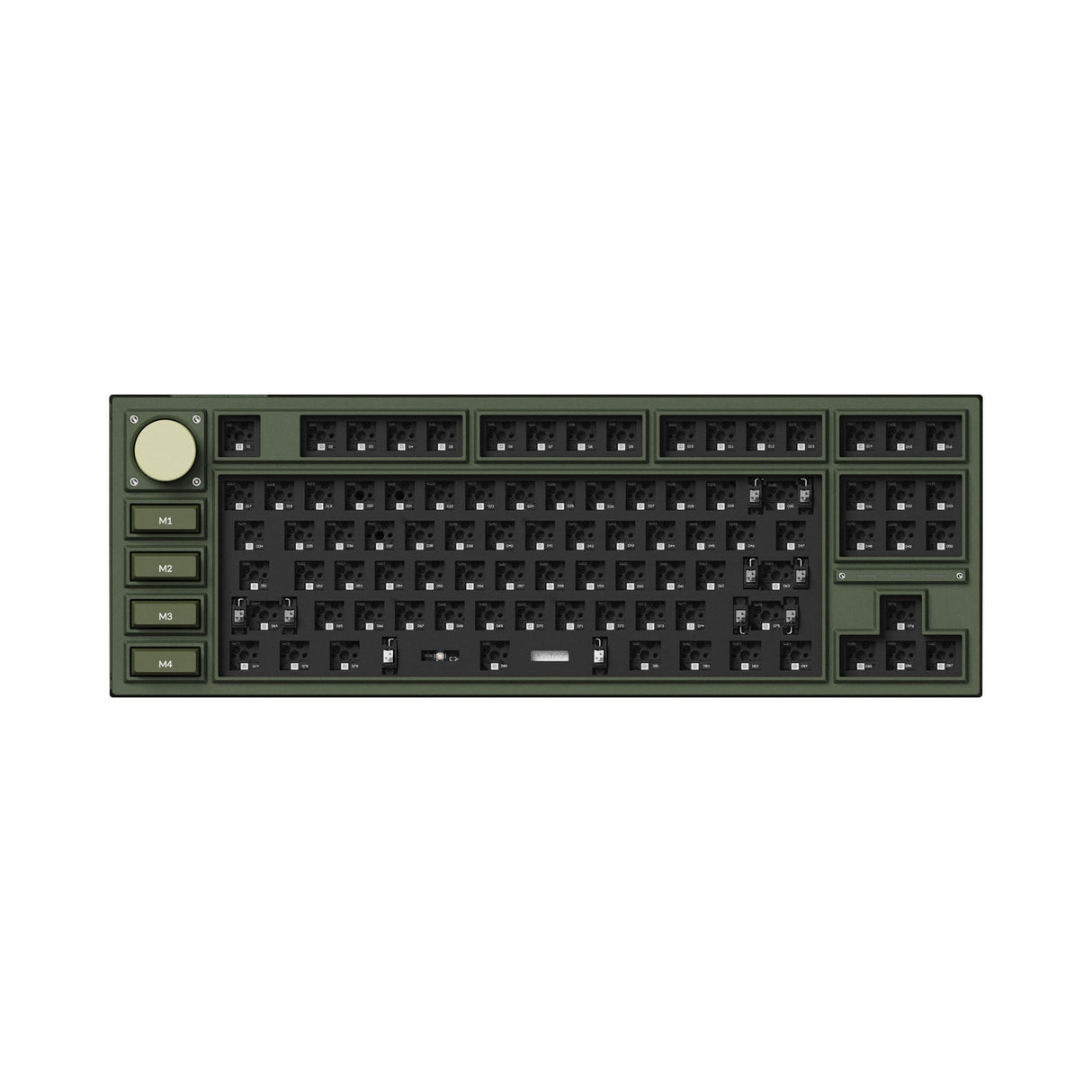 Keychron Q3 Pro QMK/VIA ワイヤレス カスタム メカニカルキーボード（US ANSI 配列）