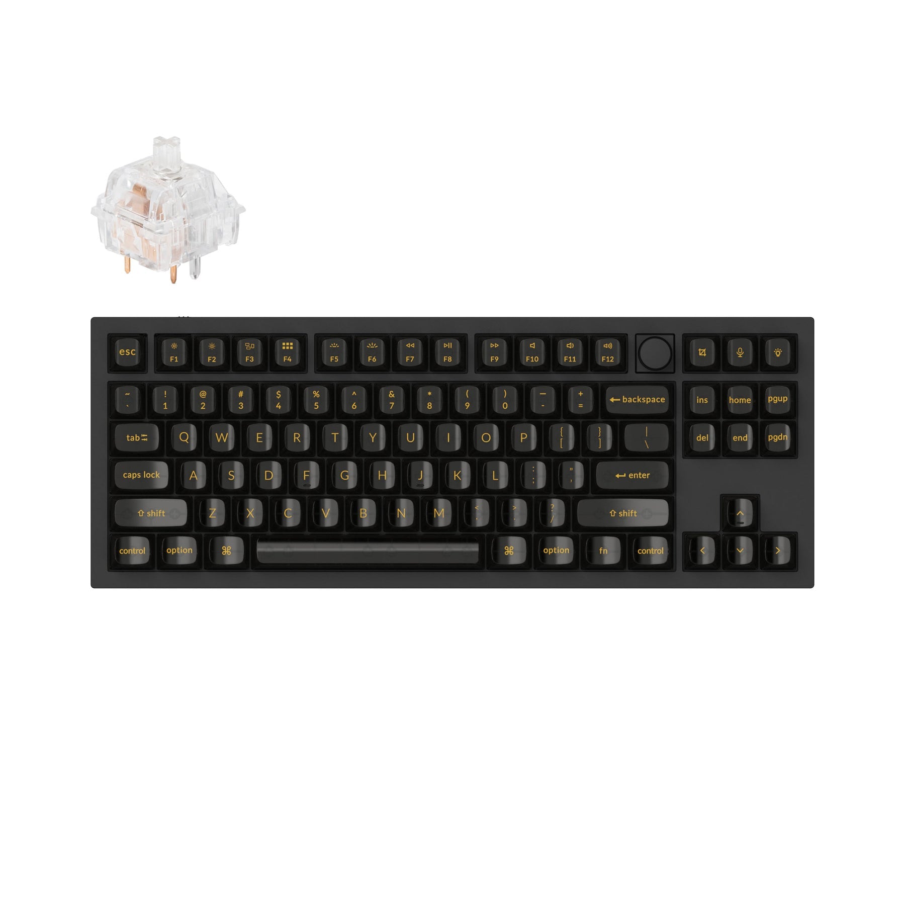 Keychron Q3 QMK カスタム メカニカル キーボード（US ANSI 配列）