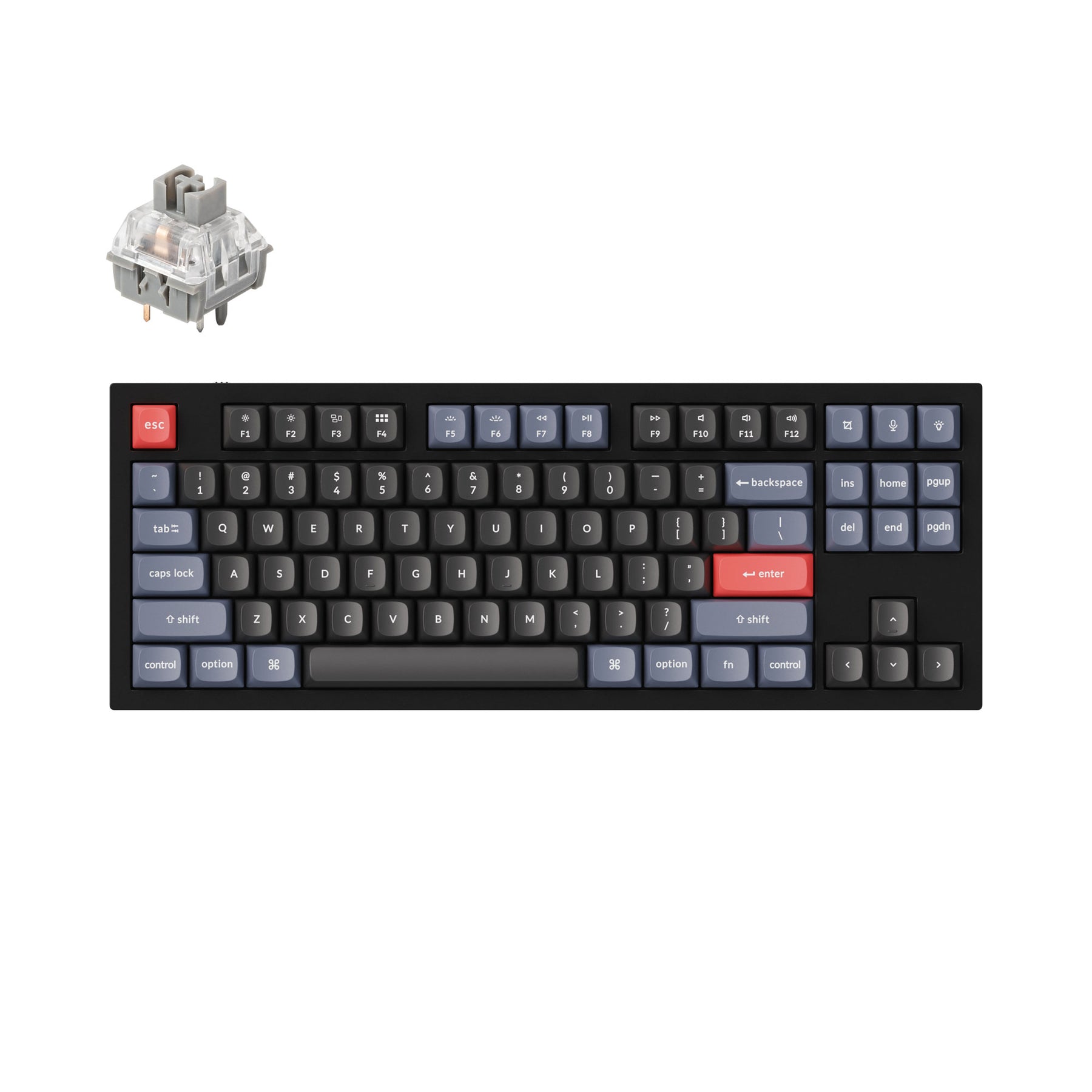 Keychron Q3 QMK カスタム メカニカル キーボード（US ANSI 配列）