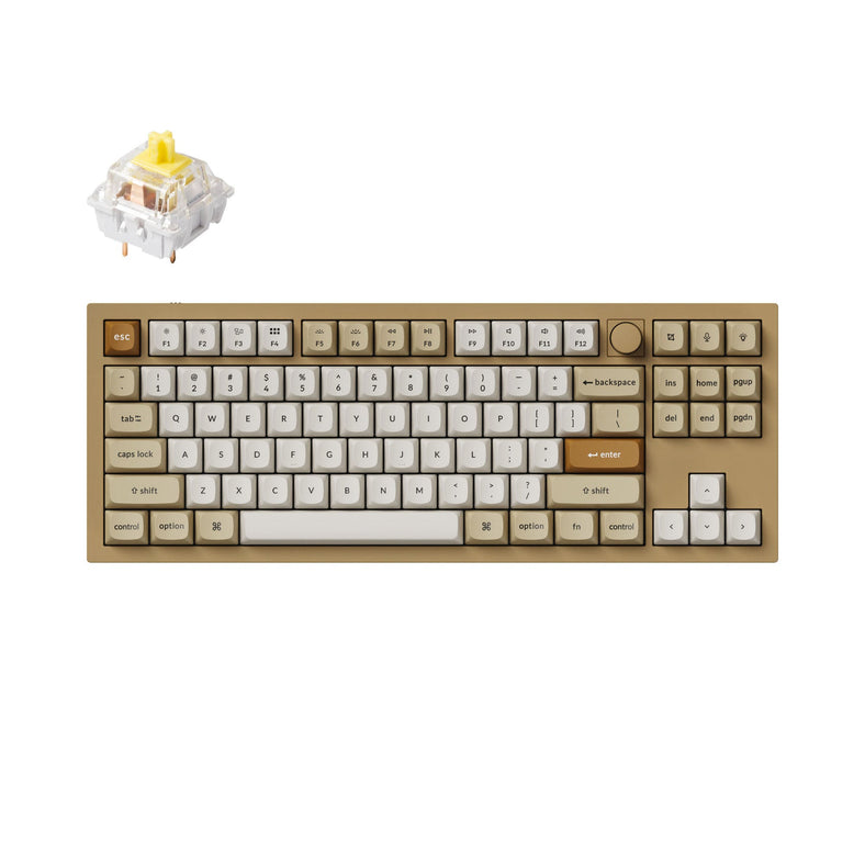 Keychron Q3 QMK カスタム メカニカル キーボード（US ANSI 配列）