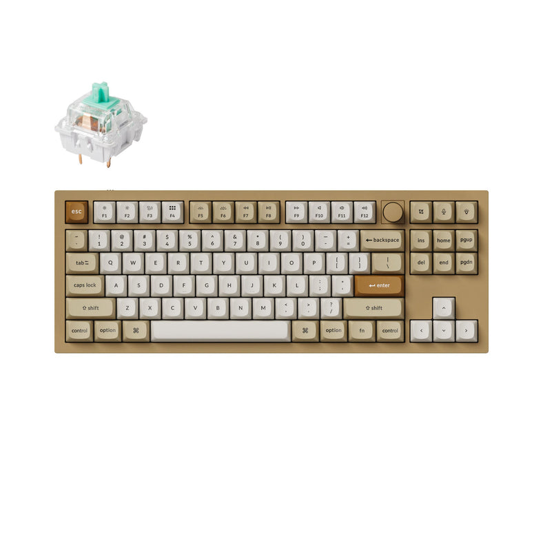 Keychron Q3 QMK カスタム メカニカル キーボード（US ANSI 配列）