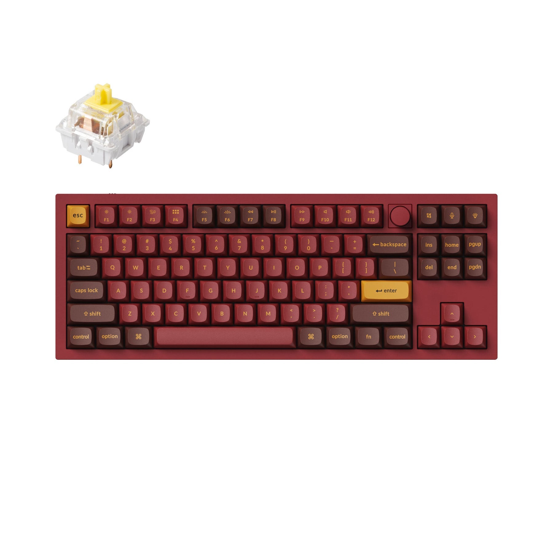 Keychron Q3 QMK カスタム メカニカル キーボード（US ANSI 配列）