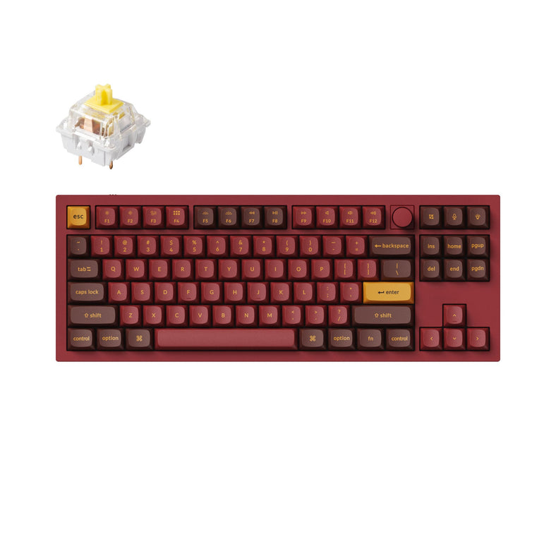 Keychron Q3 QMK カスタム メカニカル キーボード（US ANSI 配列）