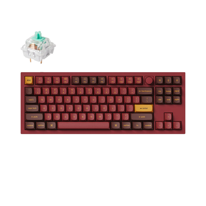 Keychron Q3 QMK カスタム メカニカル キーボード（US ANSI 配列）