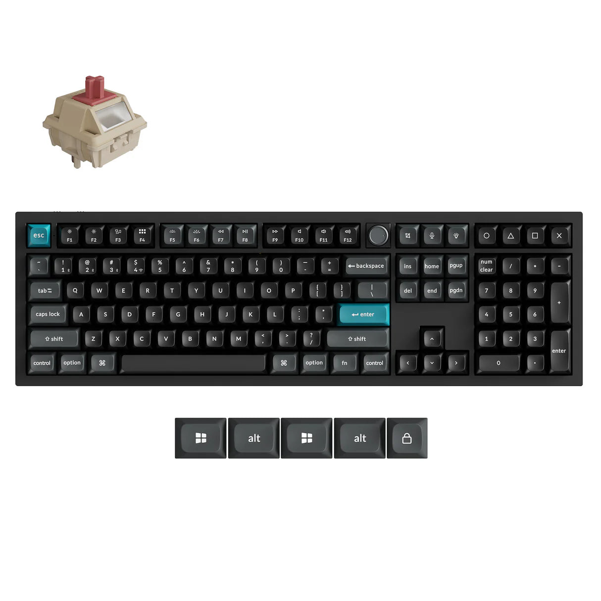 Keychron Q6 Ultra 8K ワイヤレスカスタムメカニカルキーボード