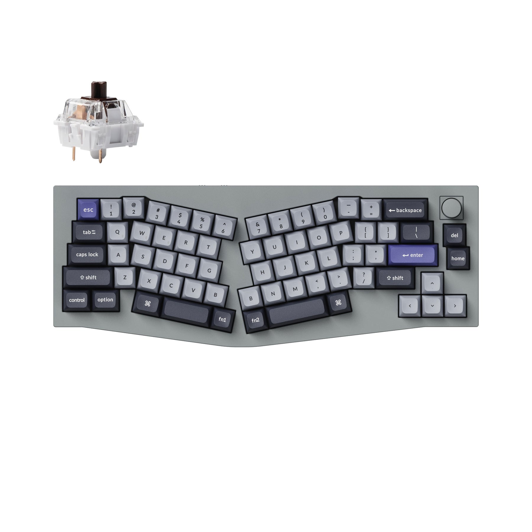 Keychron Q8 Pro（アリスレイアウト）QMKカスタムメカニカルキーボード