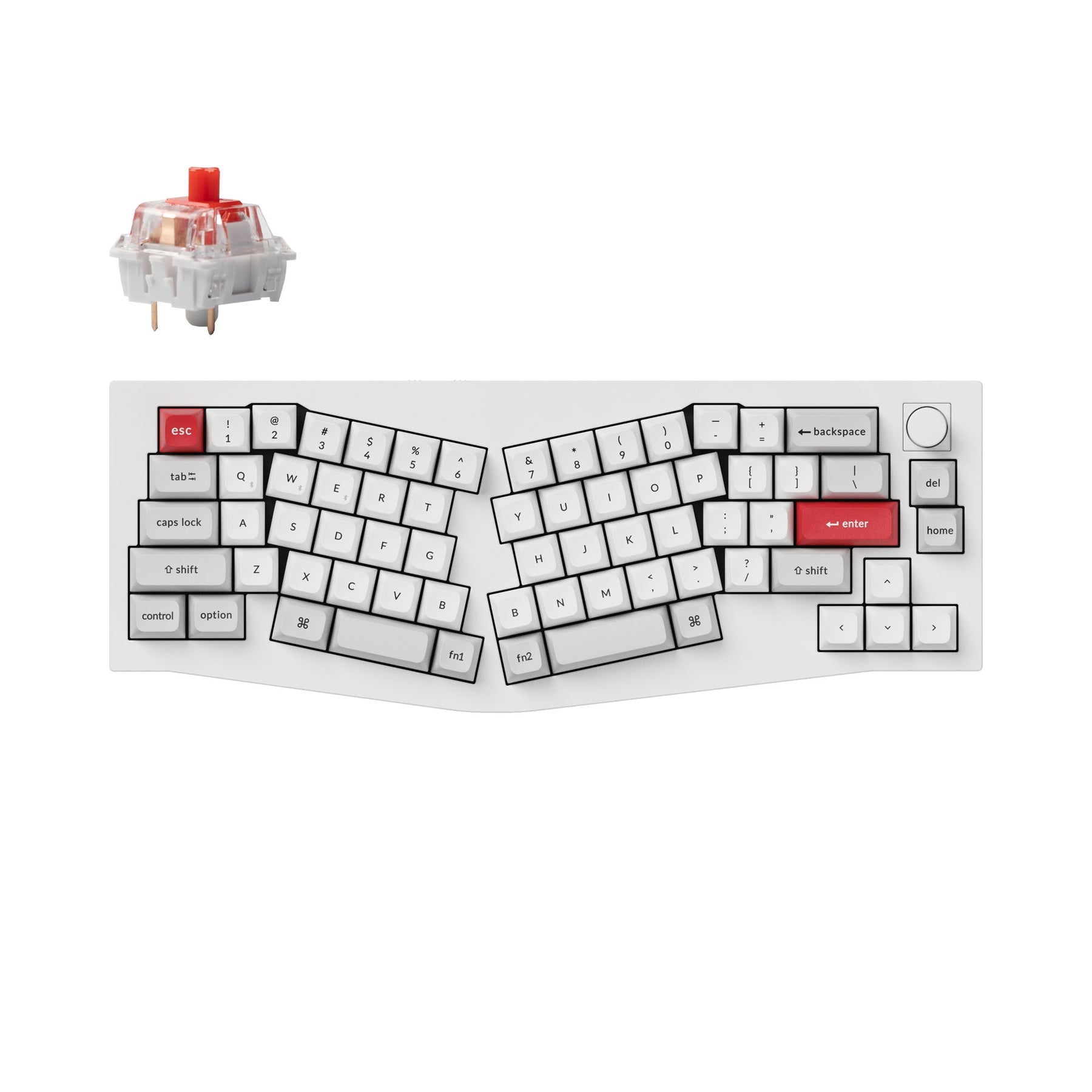 Keychron Q8 Pro（アリスレイアウト）QMKカスタムメカニカルキーボード