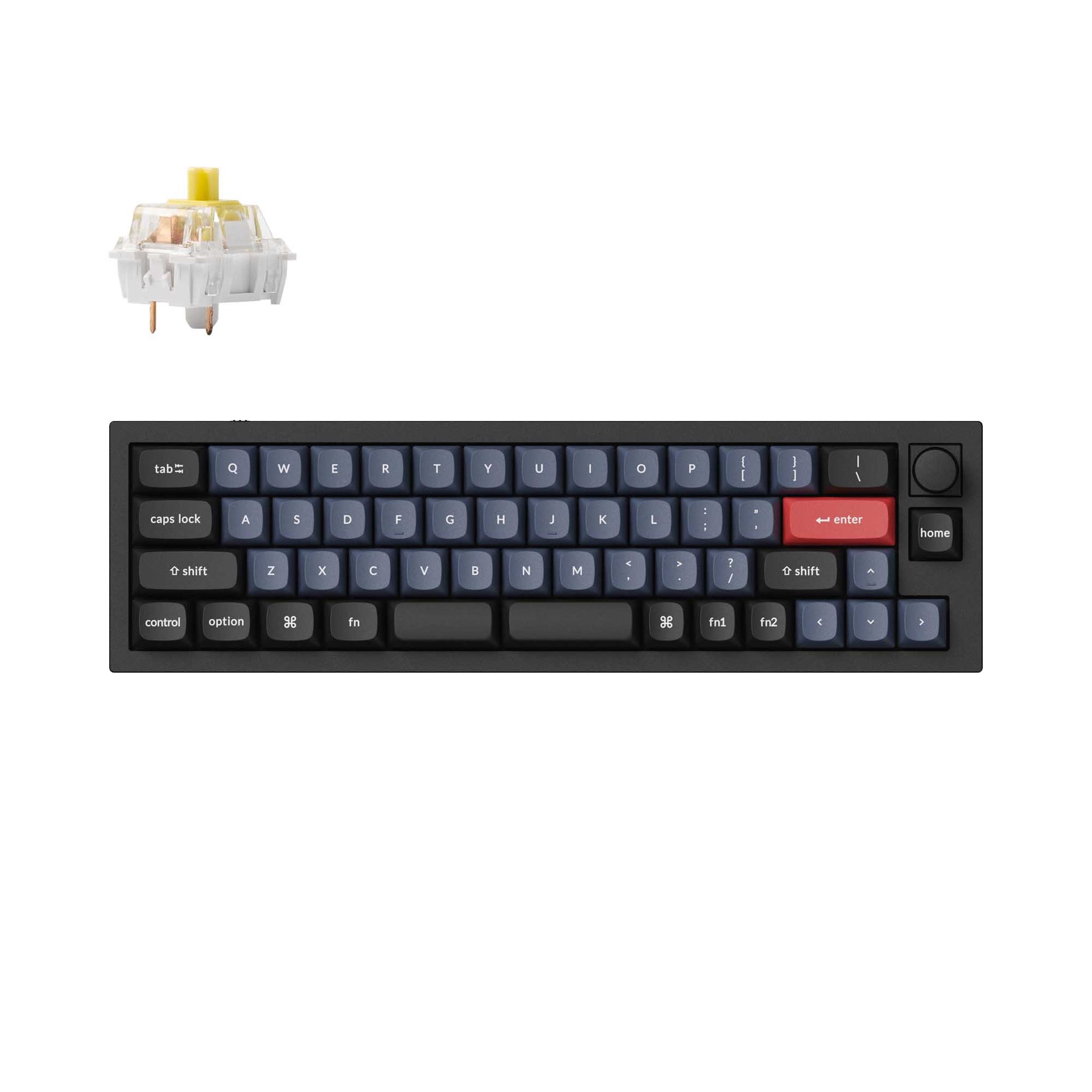 Keychron Q9 QMKカスタムメカニカルキーボード（US ANSI 配列）