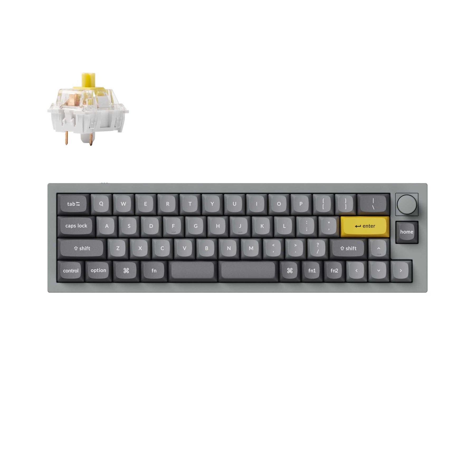 Keychron Q9 QMKカスタムメカニカルキーボード（US ANSI 配列）
