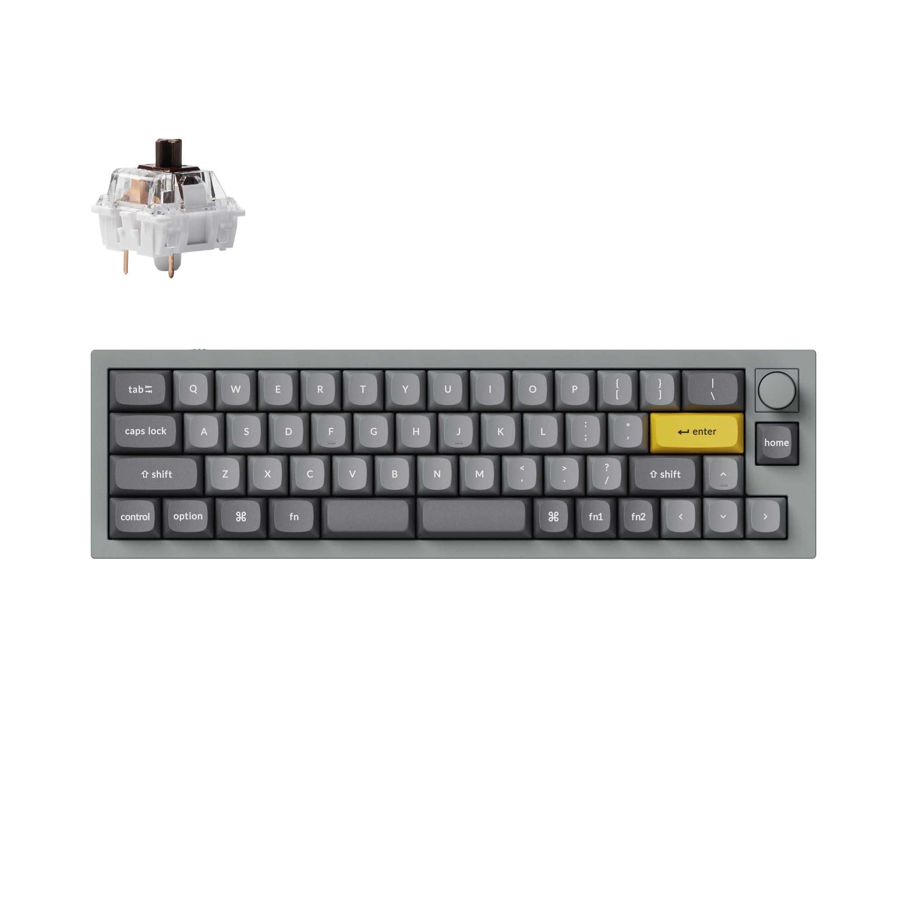 Keychron Q9 QMKカスタムメカニカルキーボード（US ANSI 配列）