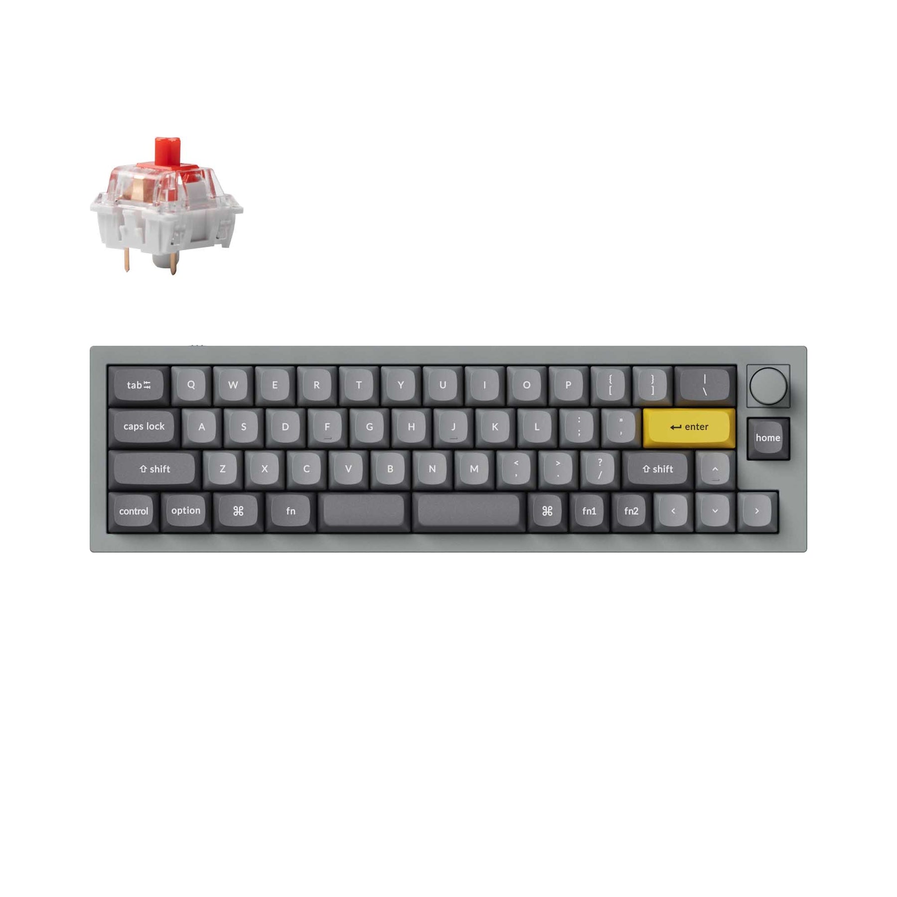 Keychron Q9 QMKカスタムメカニカルキーボード（US ANSI 配列）