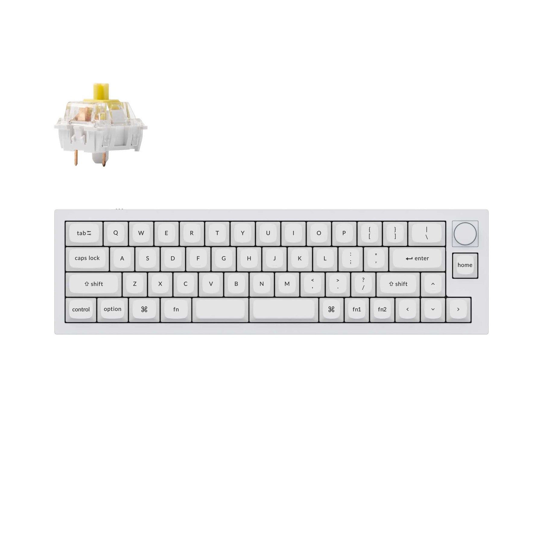 Keychron Q9 QMKカスタムメカニカルキーボード（US ANSI 配列）
