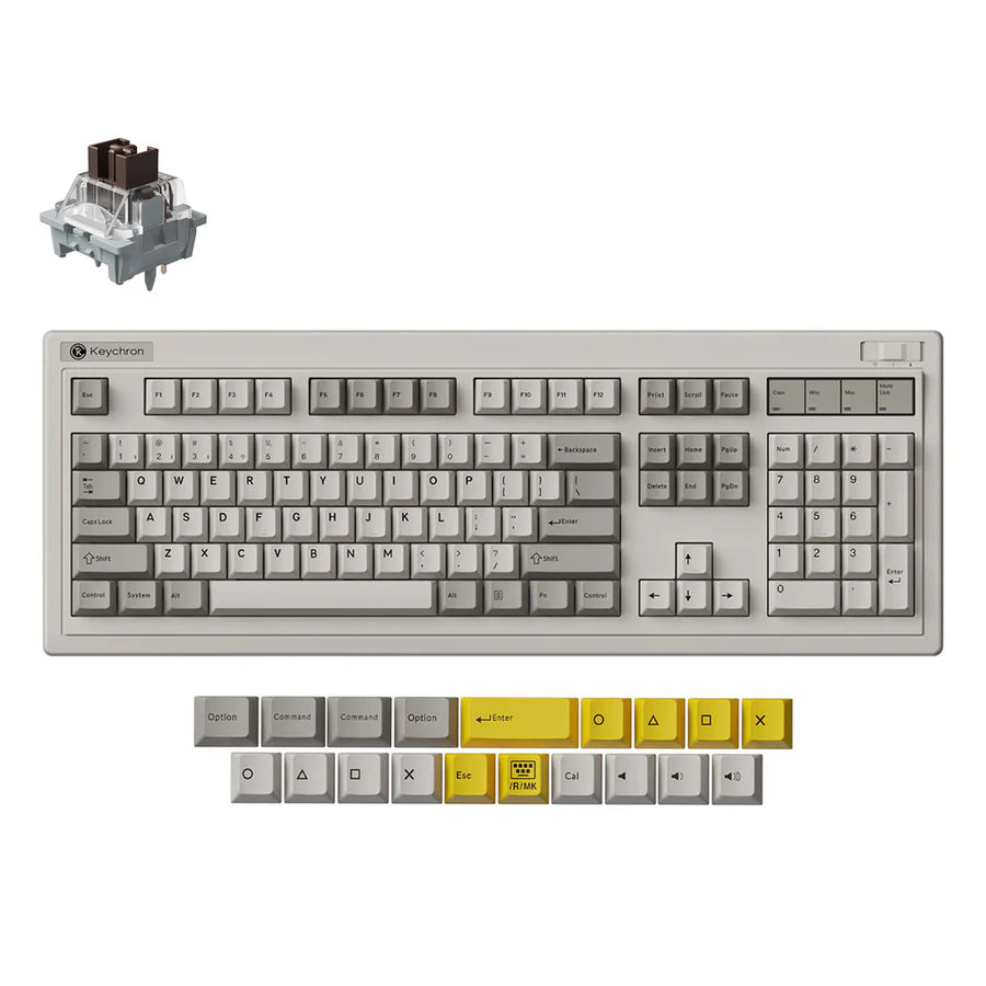 Keychron R6 QMK ワイヤレスメカニカルキーボード（US ANSIレイアウト）