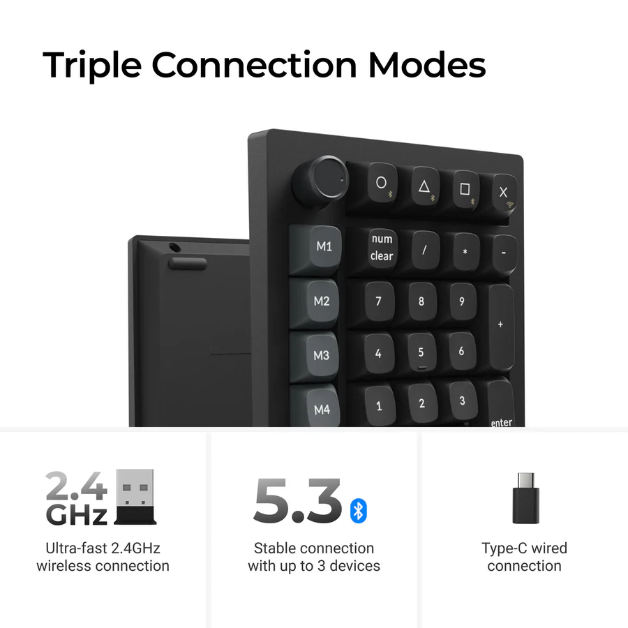 Keychron V0 Ultra 8K ワイヤレスカスタム テンキー – Keychron Japan