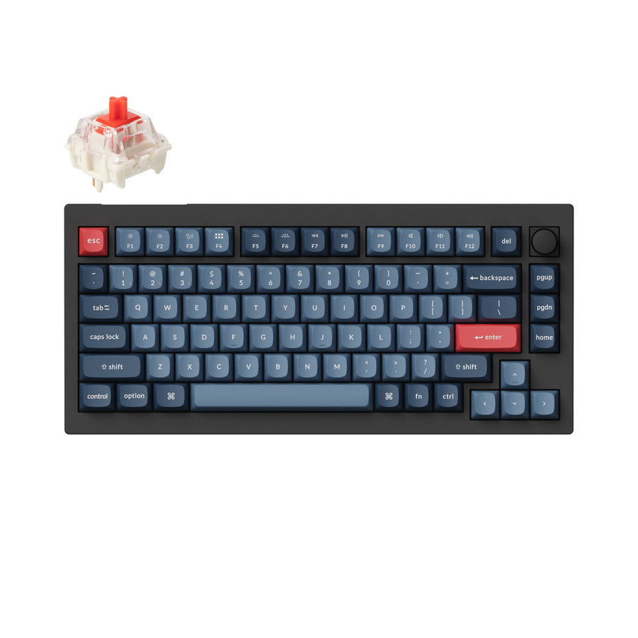 Keychron V1 Max QMK/VIA ワイヤレス カスタム メカニカルキーボード 