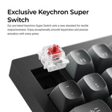 Keychron V3 8K QMK 有線メカニカルキーボード