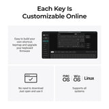 Keychron V3 8K QMK 有線メカニカルキーボード