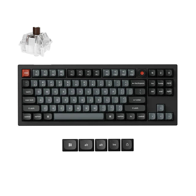 Keychron V3 8K QMK 有線メカニカルキーボード