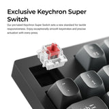 Keychron V5 8K QMK 有線メカニカルキーボード